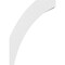Ekena Millwork 4-in. W x 20-in. D x 28-in. H Thorton Architectural Grade PVC Knee Brace BRCP04X20X28THR - alternate 4